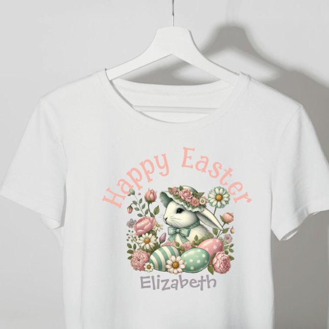 Easter Personalized Girls T-Shirt (Creator Uploaded)