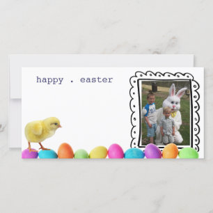 easter photo card