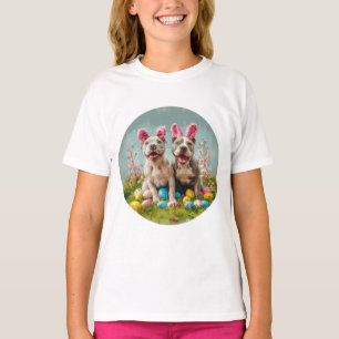 Easter Pit Bull Dogs T-Shirt