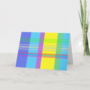 Easter Plaid Holiday Card