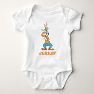 Easter Pluto with Easter Bunny Ears 2 Baby Bodysuit