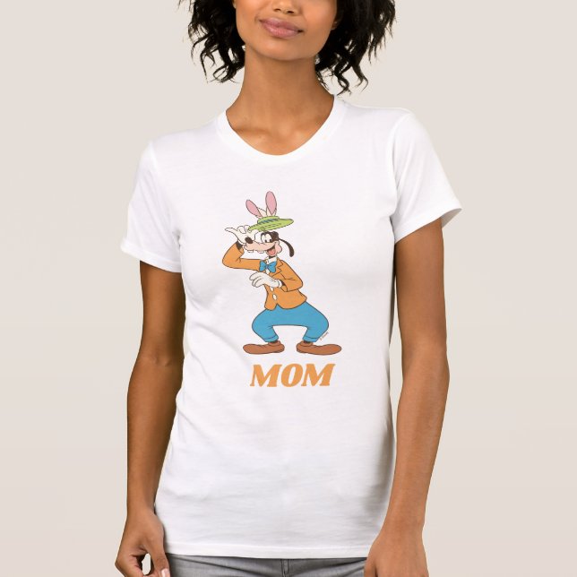 Easter Pluto with Easter Bunny Ears 2 T-Shirt (Front)