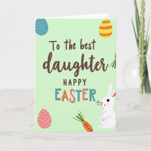 Easter Polka Dot Daughter Card