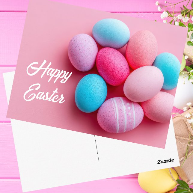 Easter Postcard with Easter Eggs (Creator Uploaded)