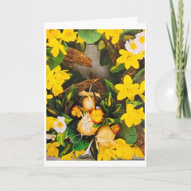 ***EASTER*** POUR LA CARTE AMATEUR DE FLEURS (Devant)