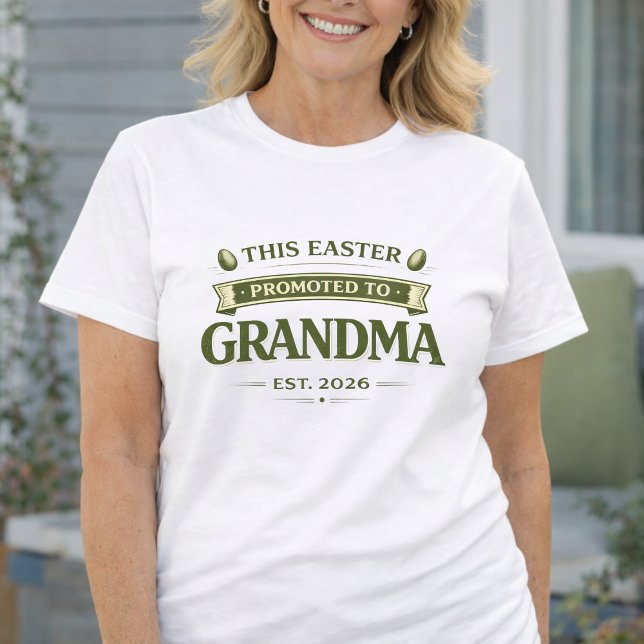 Easter Pregnancy Announcement Shirt for Grandma (Easter Pregnancy Announcement Shirt for Grandma)