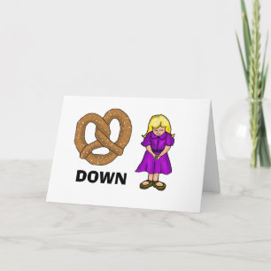 Easter Pretzel Easter Card Customize It!