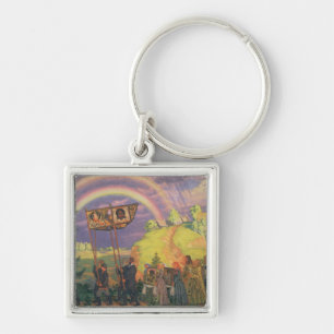 Easter Procession, 1915 Keychain