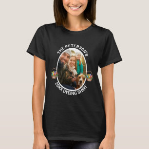 Easter Pun   Custom 2025 Family Photo Dyeing Shirt