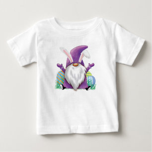 Easter Purple Gnome Baby T-Shirt