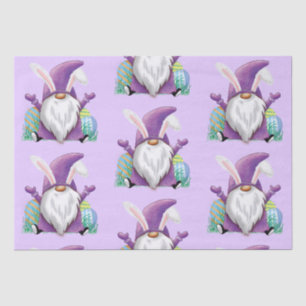 Easter Purple Gnome   Tissue Paper