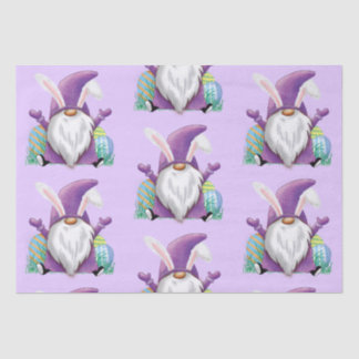 Easter Purple Gnome   Tissue Paper