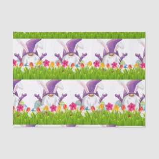 Easter Purple Gnome    Tissue Paper