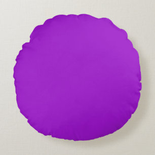 Easter Purple Round Pillow