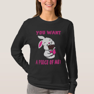 Easter Pyjamas Funny Teens Sayings Chocolate Bunny T-Shirt