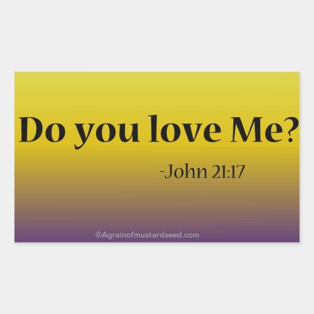 Easter Quotes Sticker (Front)