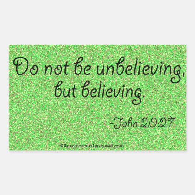 Easter Quotes Sticker (Front)