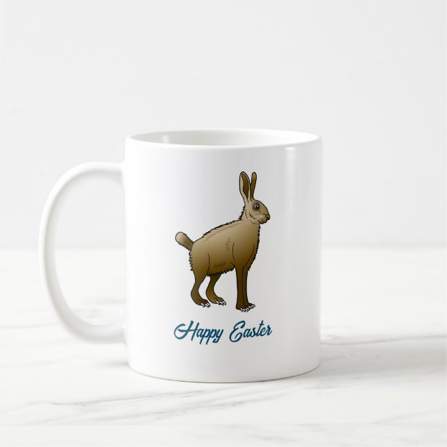 Easter Rabbit Coffee Mug (Left)