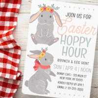 Easter Rabbit Hoppy Hour Brunch and Egg Hunt