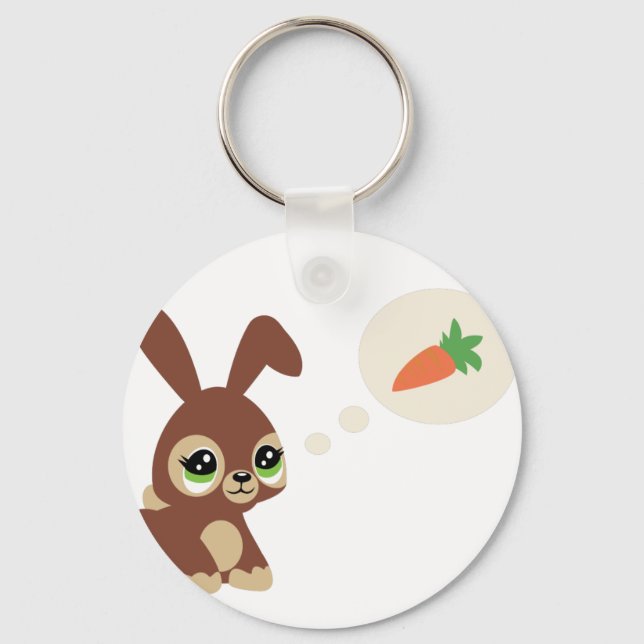 easter rabbit keychain (Front)