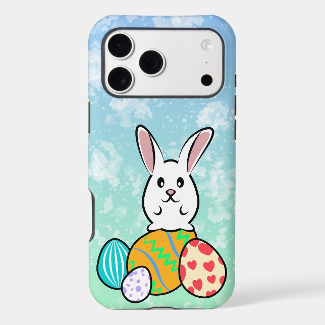 Easter Rabbit on Easter Eggs (Back)