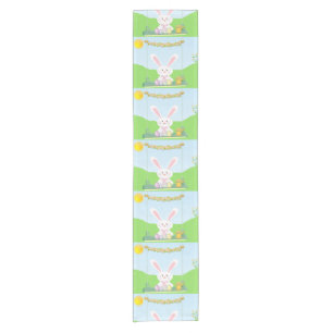 Easter rabbit short table runner