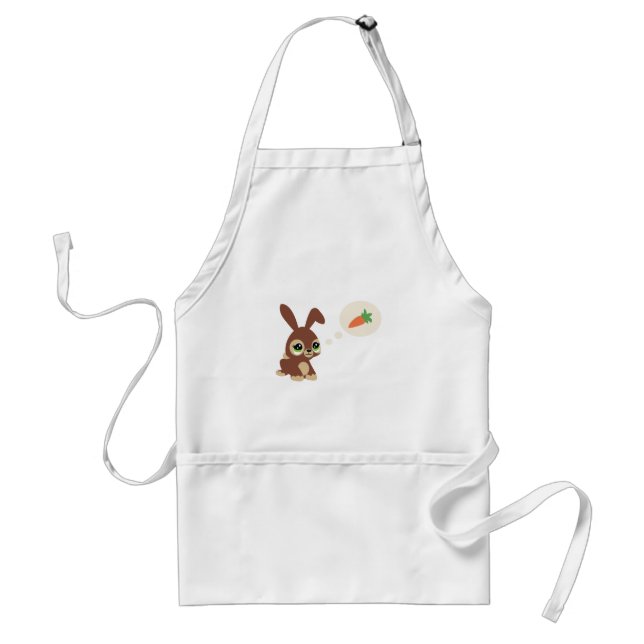 easter rabbit standard apron (Front)