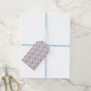 Easter Rabbits and Eggs Gift Tags