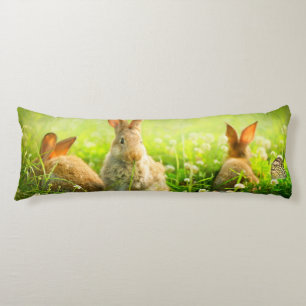 Easter Rabbits Body Pillow