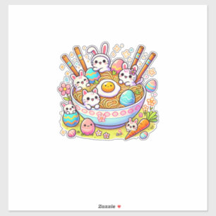 Easter Ramen Cats Cute Anime Happy Easter Day Wome