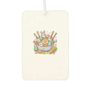 Easter Ramen Cats Cute Anime Happy Easter Day Wome Air Freshener