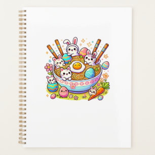 Easter Ramen Cats Cute Anime Happy Easter Day Wome Planner