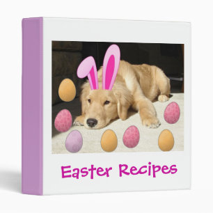 Easter Recipes Binder