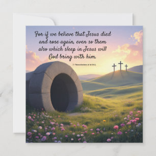 Easter Religious Holiday Card