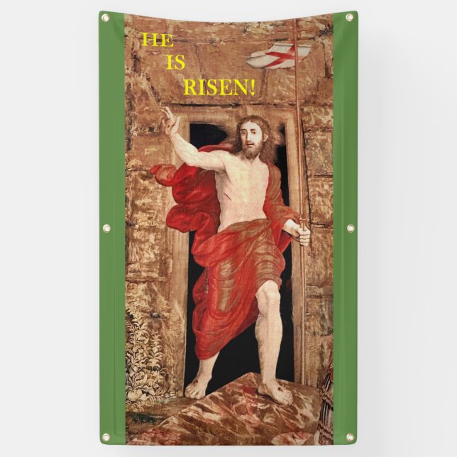 Easter Resurrection Banner (Vertical)