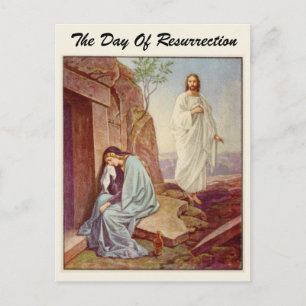 Easter Resurrection Day Holiday Postcard