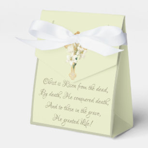 Easter Resurrection Pascha Prayer Favour Religious Favor Box