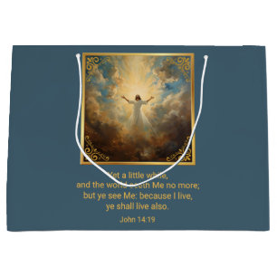 Easter Resurrection Religious Large Gift Bag