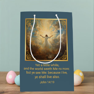 Easter Resurrection Religious Medium Gift Bag