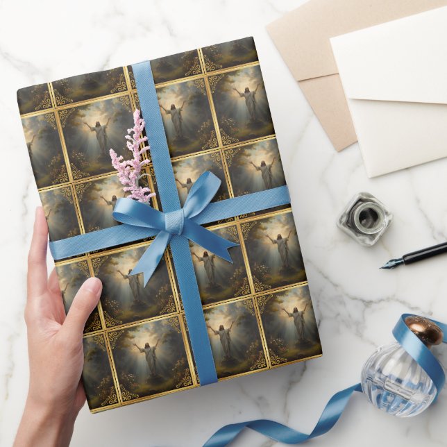 Easter Resurrection Religious Wrapping Paper (Gifting)