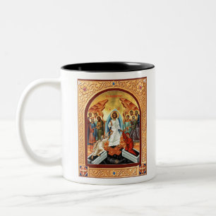 Easter Resurrection Two-Tone Coffee Mug