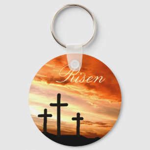 Easter risen keychain