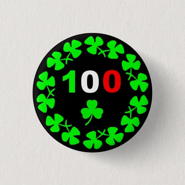Easter Rising Centenary Badge 1 Inch Round Button (Front)