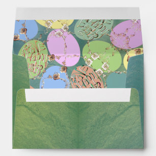 Easter Rose Eggs Envelope