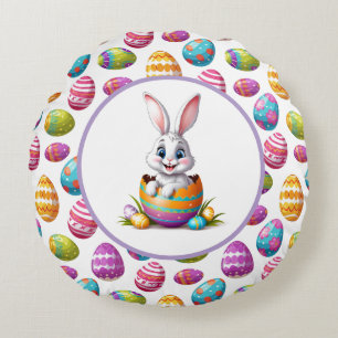 Easter round pillow