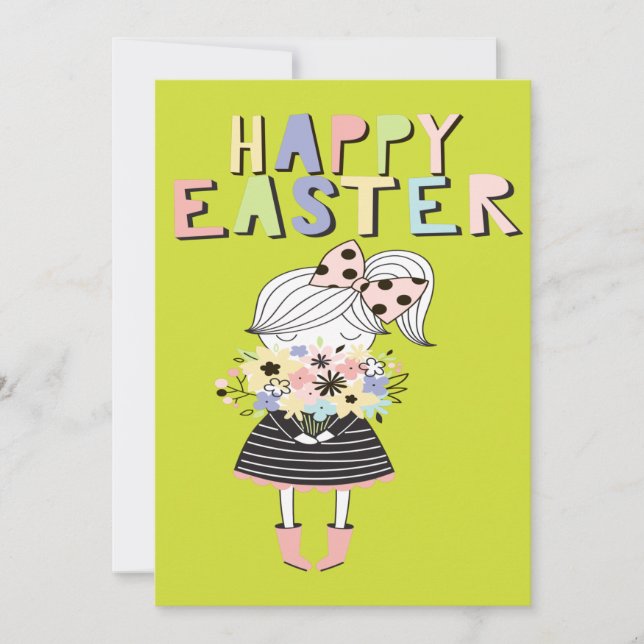 easter sample holiday card (Front)