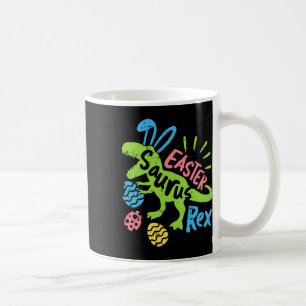 Easter Saurus Rex Bunny Dinosaur Egg Hunting Men W Coffee Mug