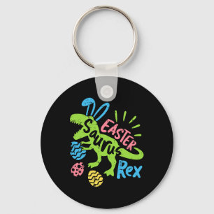 Easter Saurus Rex Bunny Dinosaur Egg Hunting Men W Keychain