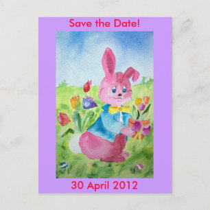 Easter Save the Date Postcard