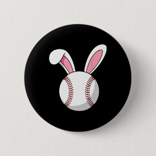 Easter Sell Bunny Ears Rabbit Youth Boys Toddlers  2 Inch Round Button